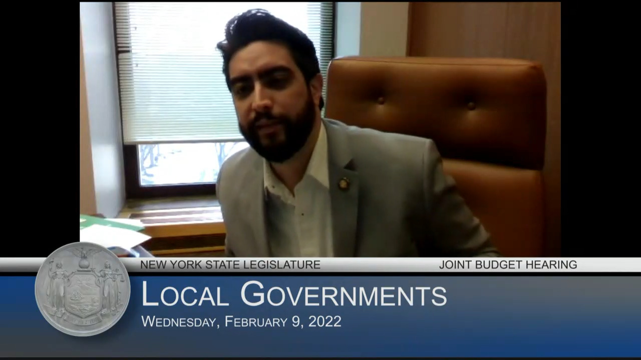 Rivera Questions Buffalo Mayor During Budget Hearing on Local /General Government