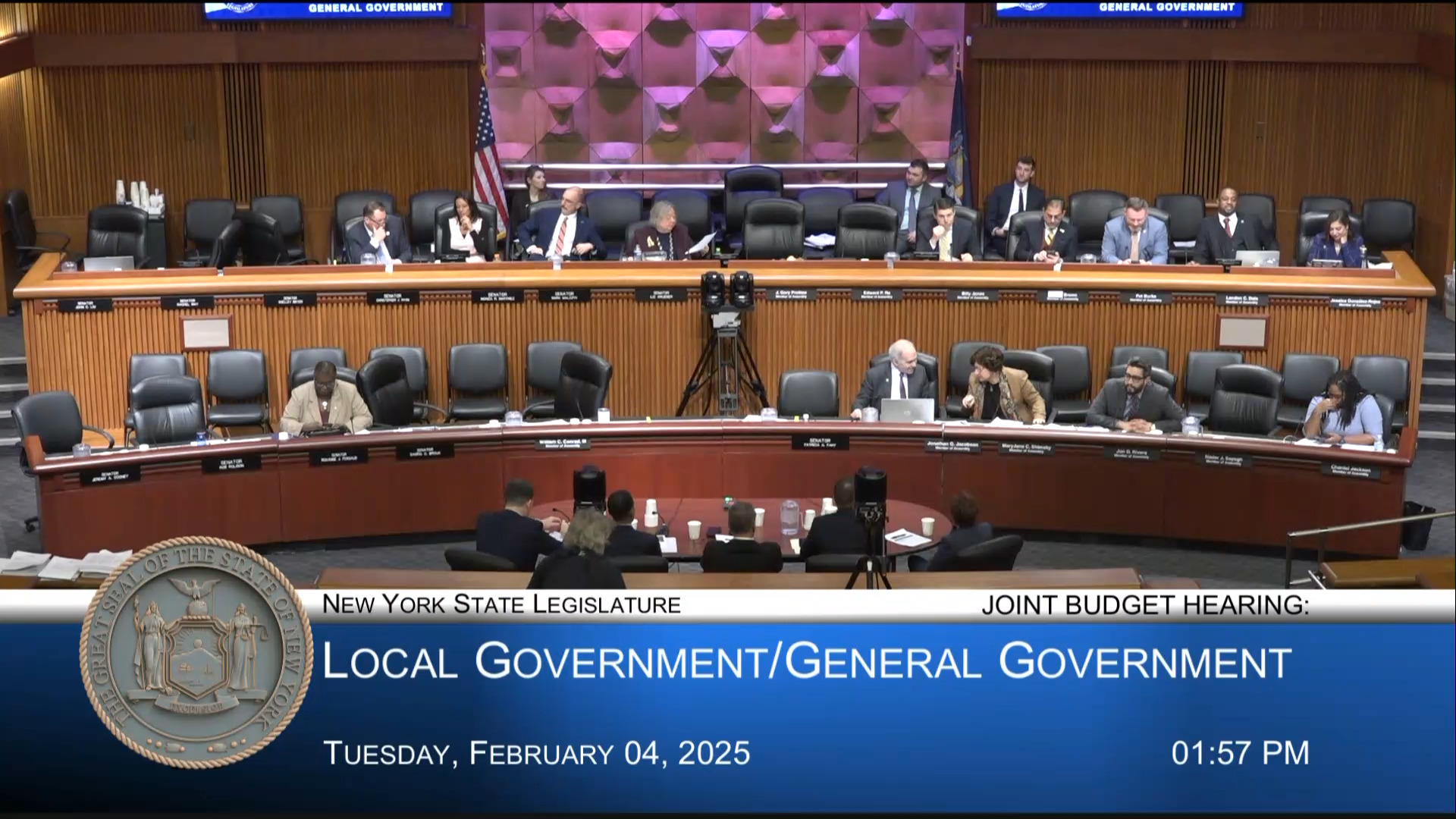 Statewide Mayors Testify During Joint Budget Hearing on Local/General Government