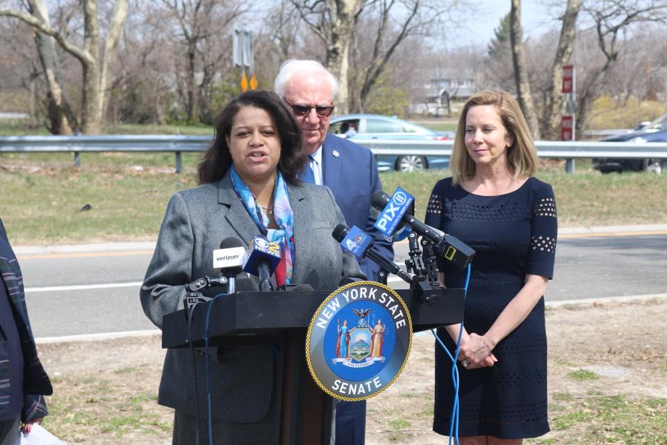 Assemblywoman Solages announces the passage of her Southern State Parkway Study Bill.