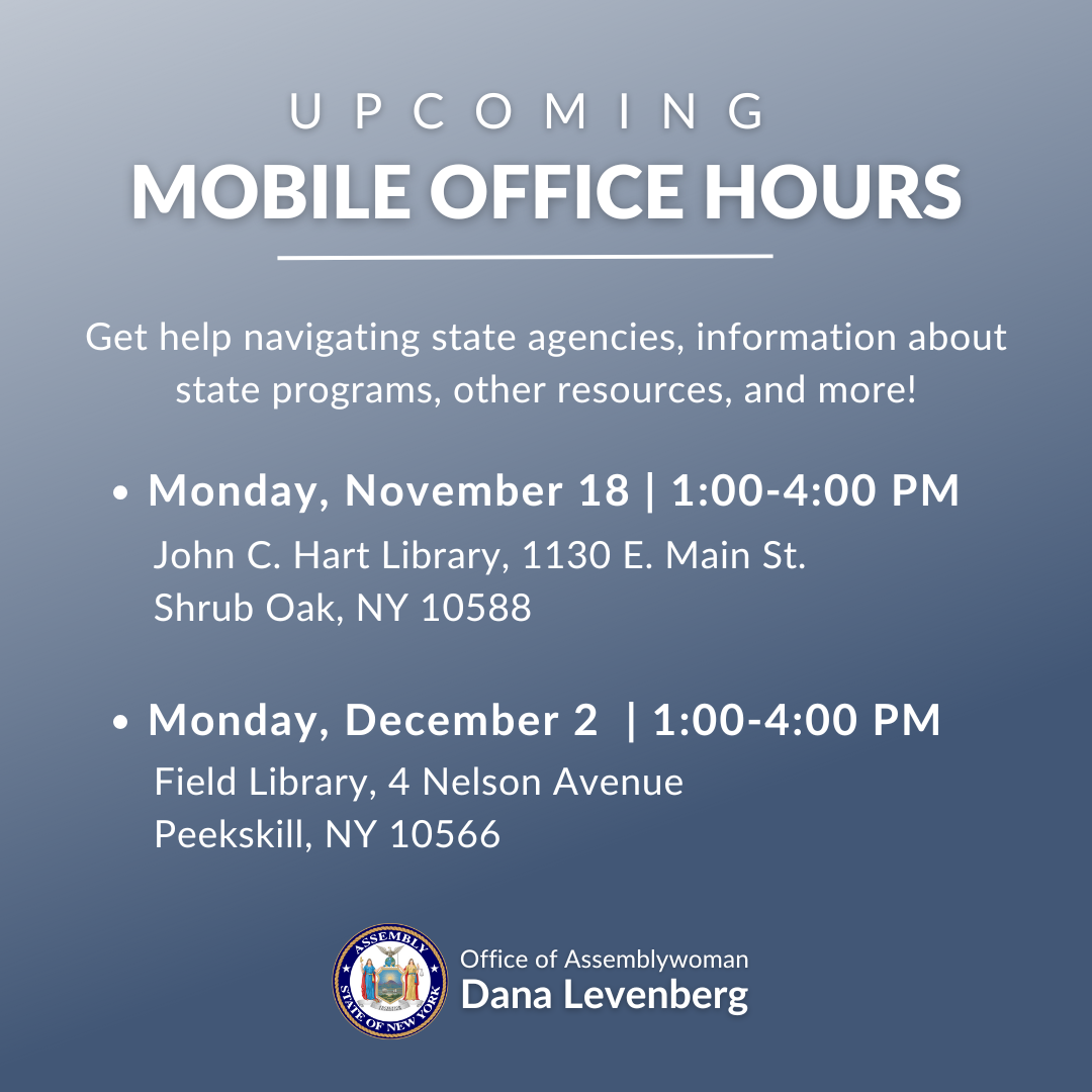 November/December Mobile Office Hours 2024 – English