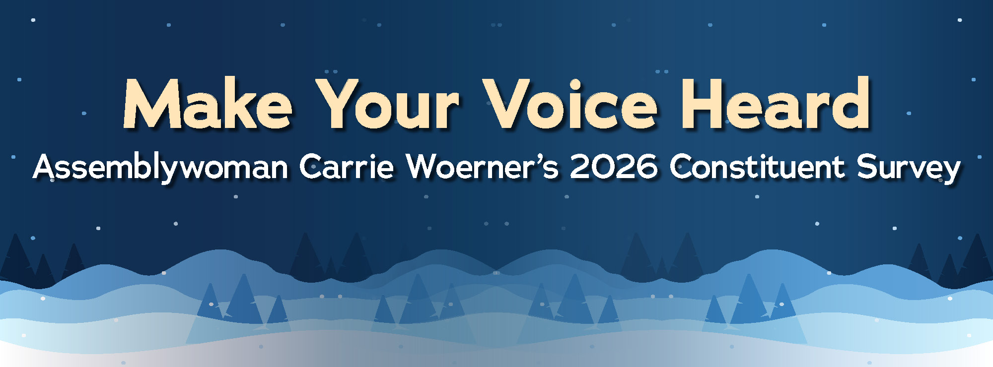 2026 Constituent Survey 2026 Constituent Survey
