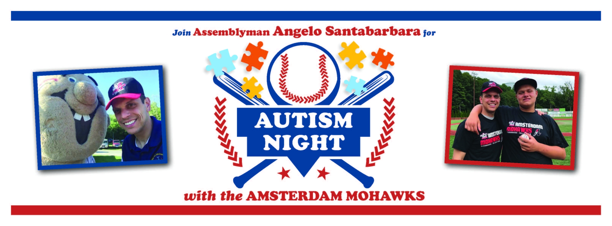 2026 ASB Autism Night at the Mohawks Banner